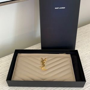 YSL Yves Saint Laurent Clutch Pouch